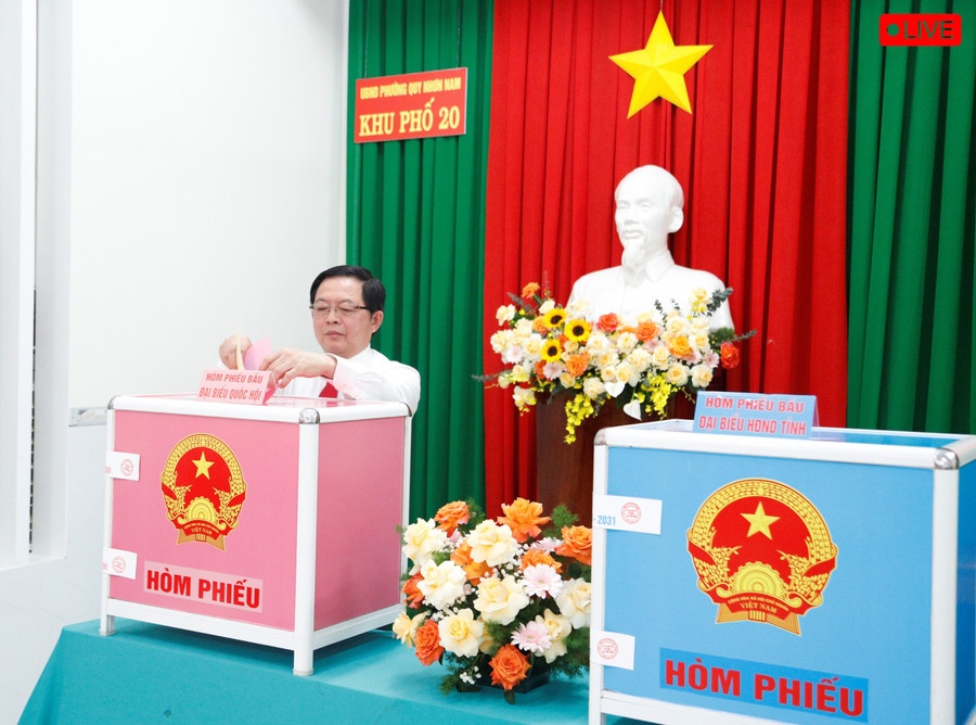 Các đồng chí lãnh đạo Đảng, Nhà nước hòa cùng 'Ngày hội non sông'