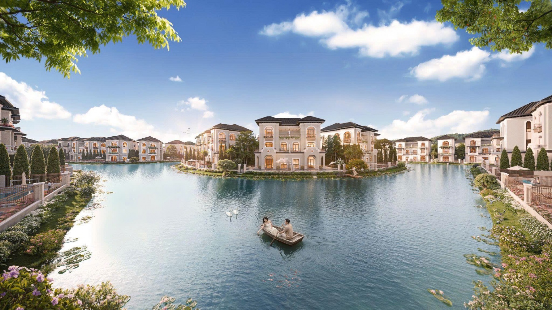 Khai trương biệt thự mẫu tại "thành phố biết thở" Dasong Village