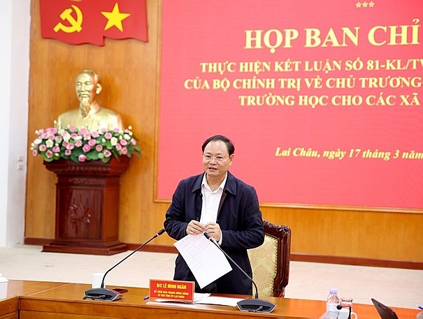 Lai Châu: Tập trung nguồn lực xây dựng trường nội trú vùng biên