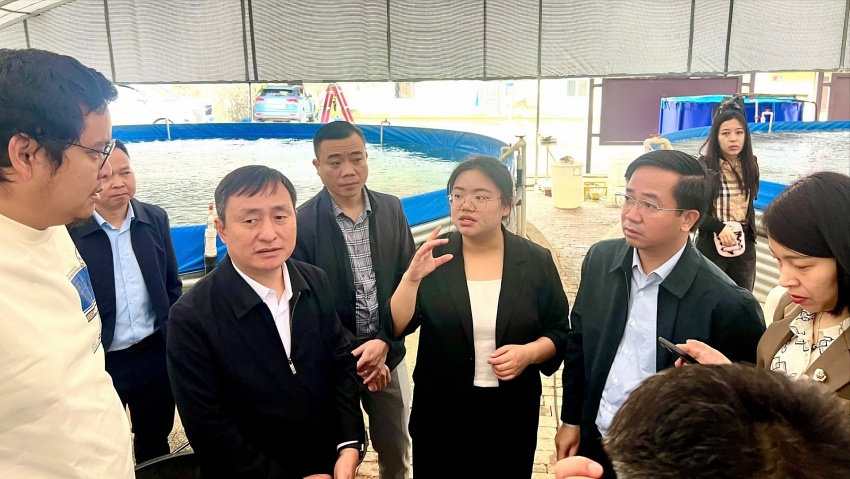 Lào Cai: Sở Nông nghiệp và Môi trường thăm và làm việc với chính quyền nhân dân huyện Hà Khẩu, tỉnh Vân Nam (Trung Quốc)