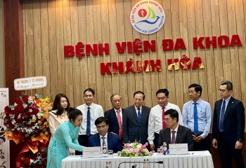 Bệnh viện Đa khoa Khánh Hòa và Công ty Cổ phần Bệnh viện Đa khoa Quốc tế Vinmec ký kết hợp tác chuyên môn