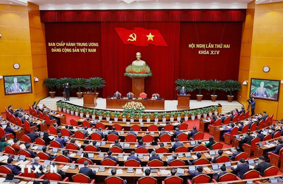 Khai mạc trọng thể Hội nghị lần thứ 2 Ban Chấp hành Trung ương Đảng khóa XIV