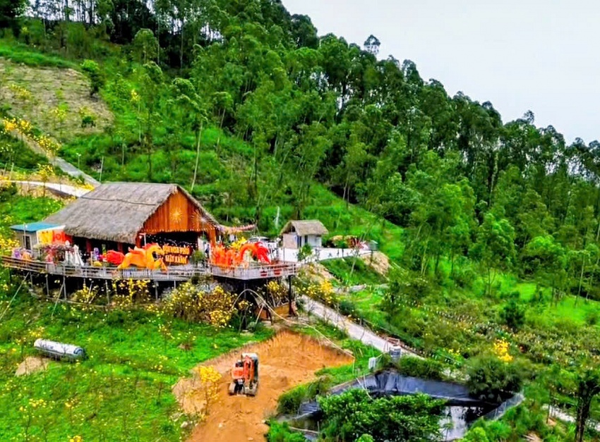 Phú Thọ: “Nóng” tình trạng xây dựng trái phép trên đất rừng sản xuất ở Núi Ngang