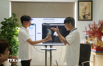 Thiết kế thành công phần mềm hỗ trợ người khiếm thính Your voice