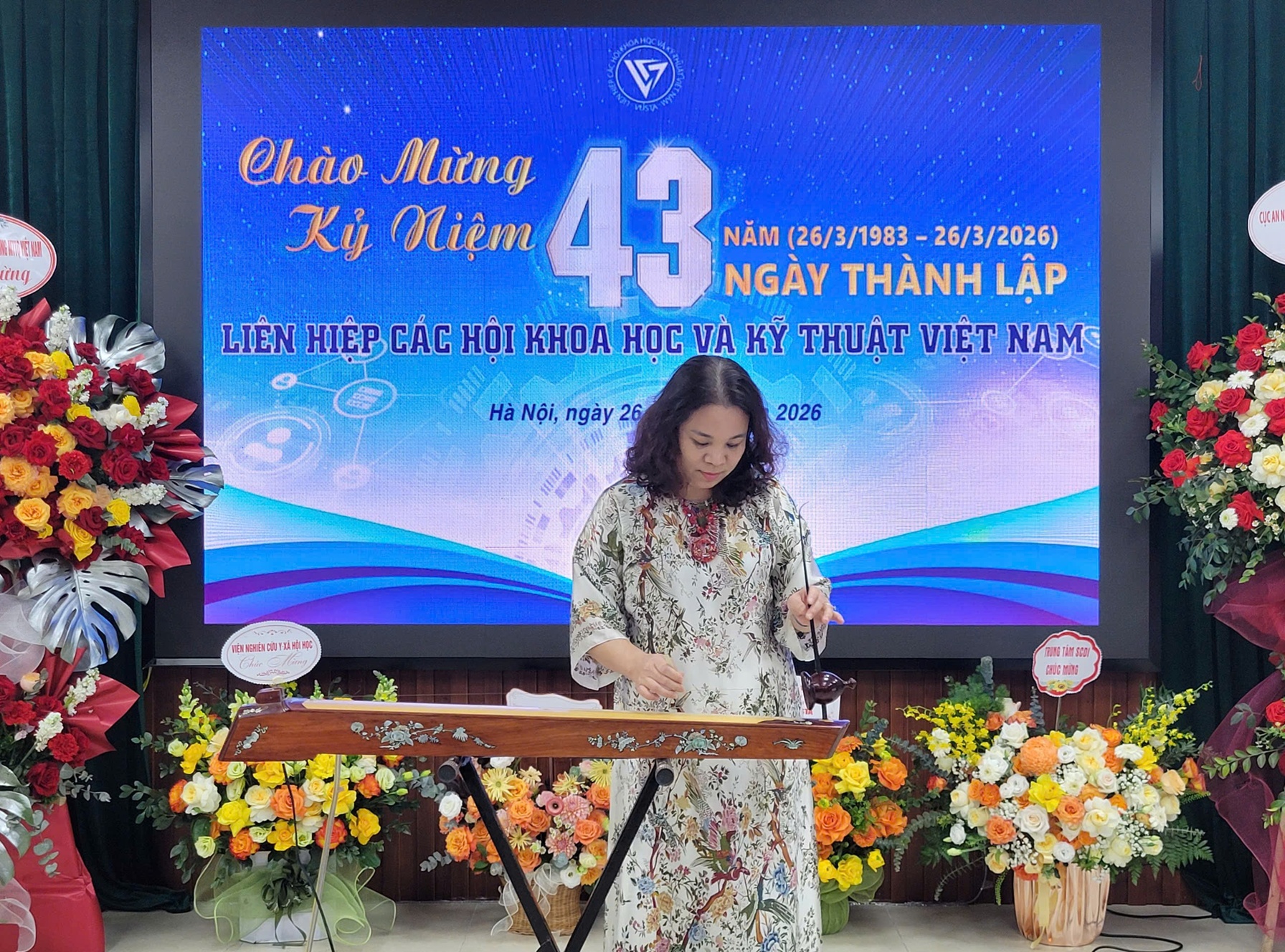      Chương trình văn nghệ đặc sắc tại buổi lễ