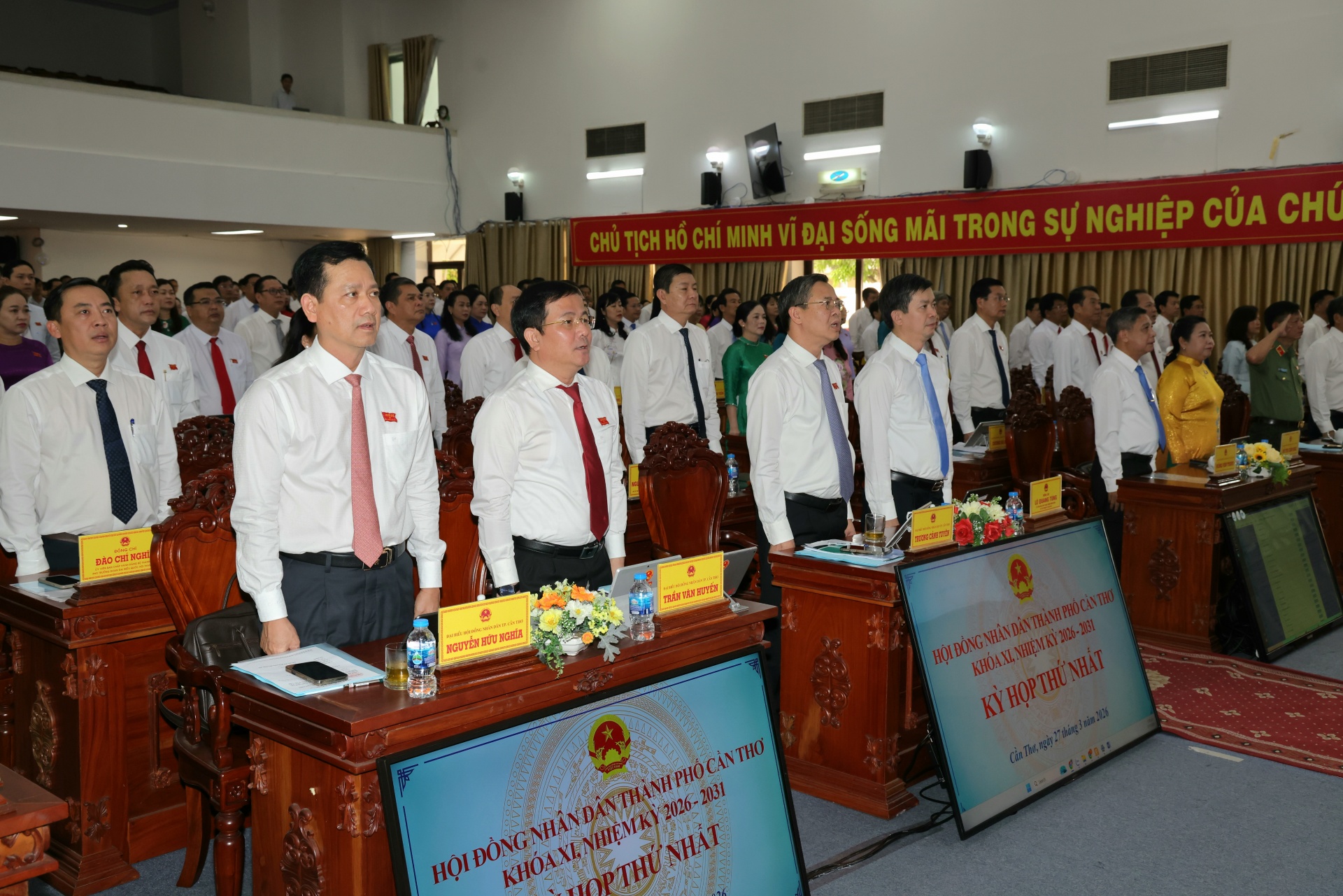 Ông Đồng Văn Thanh, Ủy viên Trung ương Đảng, Phó Bí thư Thành ủy tái đặc cử Chủ tịch HĐND TP Cần Thơ