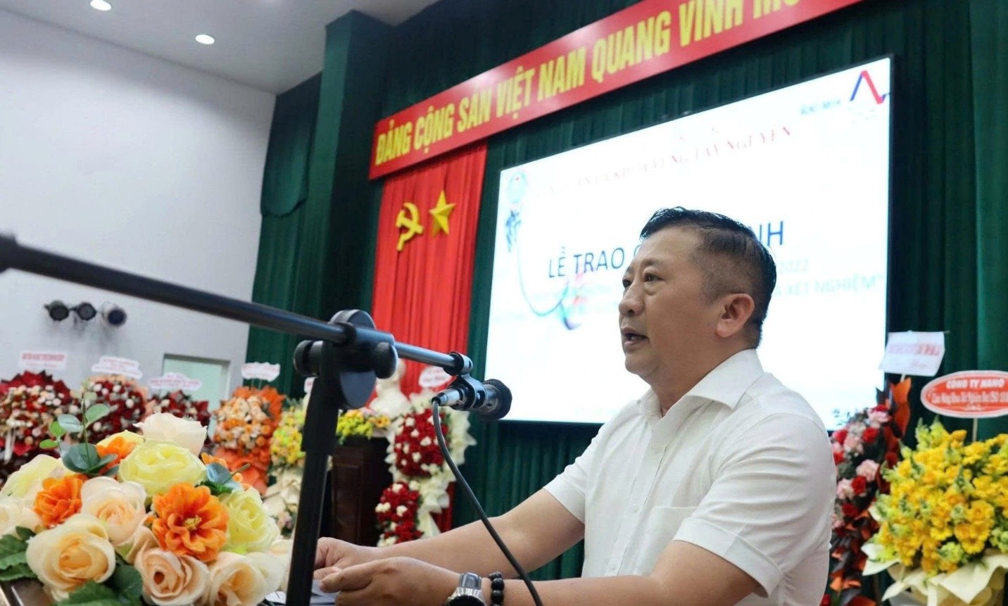  Phát biểu tại buổi lễ, Phó Giám đốc Sở Y tế Phạm Minh Hữu ghi nhận nỗ lực của đơn vị và nhấn mạnh ý nghĩa sự kiện đối với công tác chăm sóc sức khỏe Nhân dân.