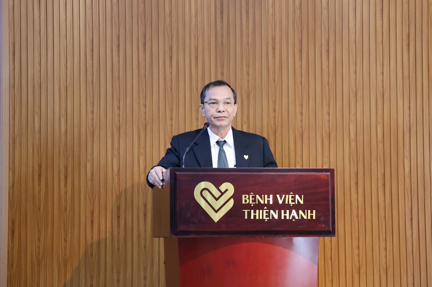 BSCKII Phan Trọng Nhơn – Phó Giám đốc BVĐK Thiện Hạnh phát biểu khai mạc hội thảo. Ảnh: Đức Sỹ BSCKII Phan Trọng Nhơn – Phó Giám đốc BVĐK Thiện Hạnh phát biểu khai mạc hội thảo. Ảnh: Đức Sỹ