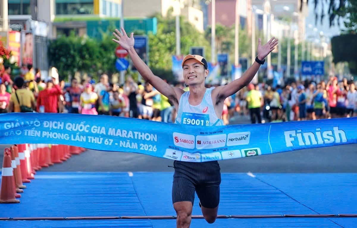 Hơn 12.000 vận động viên tham gia Giải Vô địch quốc gia Marathon Báo Tiền Phong năm 2026 tại Khánh Hoà Hơn 12.000 vận động viên tham gia Giải Vô địch quốc gia Marathon Báo Tiền Phong năm 2026 tại Khánh Hoà
