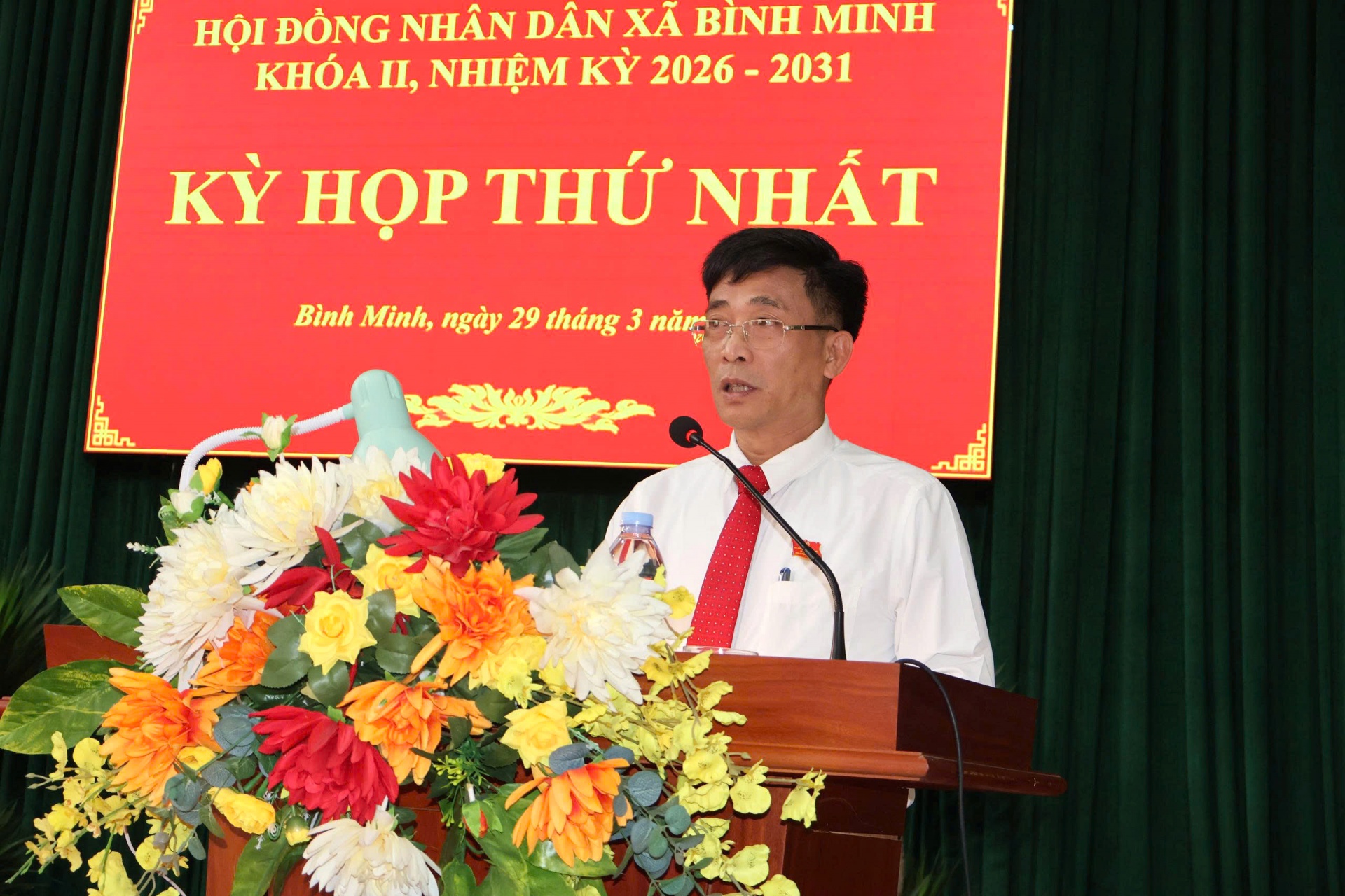 Ninh Bình: Kỳ họp thứ nhất Hội đồng nhân dân xã Bình Minh khoá II, nhiệm kỳ 2026-2031 kiện toàn các chức danh chủ chốt HĐND và UBND