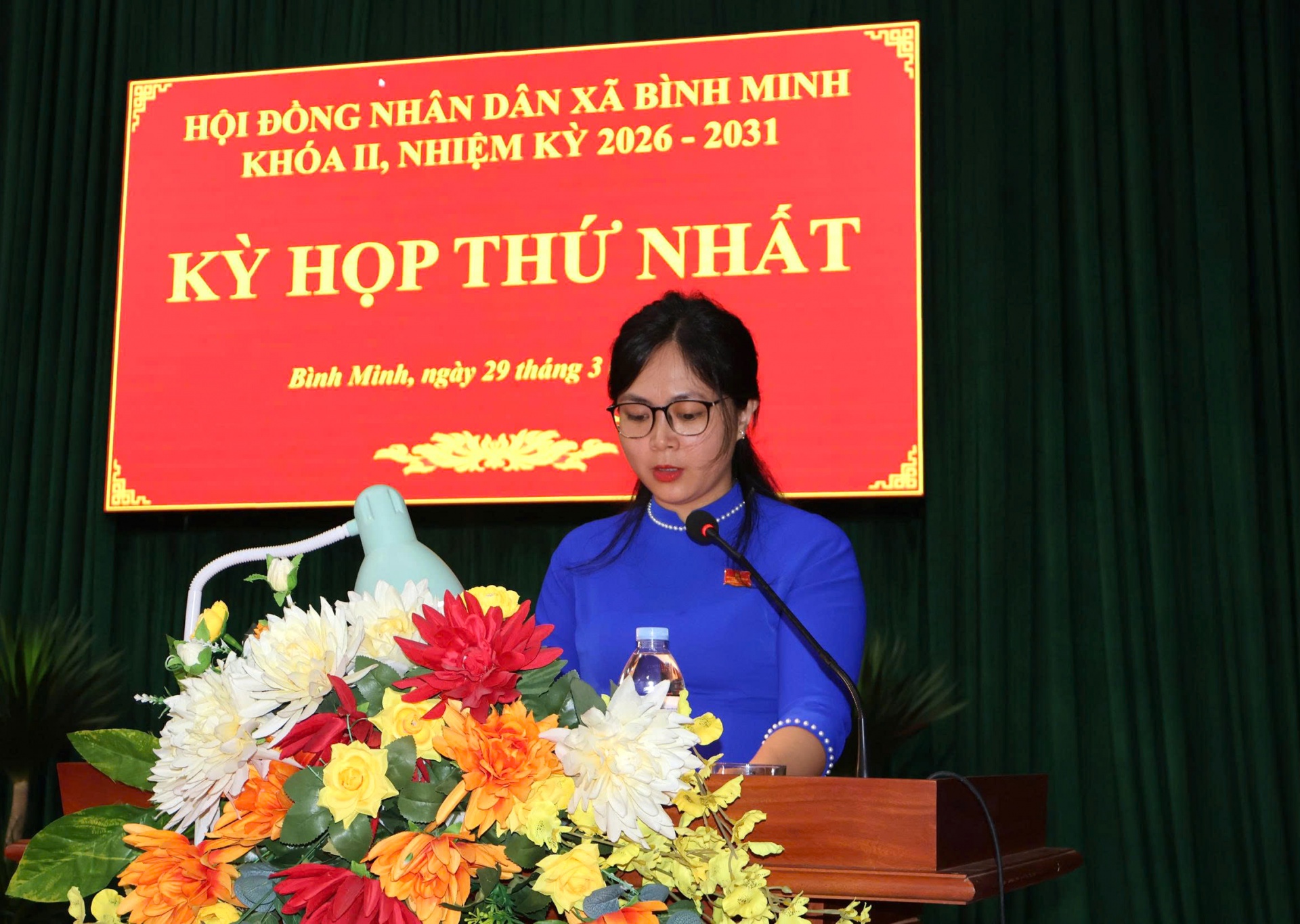 Ninh Bình: Kỳ họp thứ nhất Hội đồng nhân dân xã Bình Minh khoá II, nhiệm kỳ 2026-2031 kiện toàn các chức danh chủ chốt HĐND và UBND