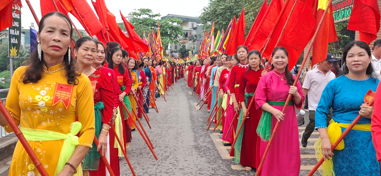 Lễ hội làng Nhân Hòa 2026: Khẳng định sức mạnh cộng đồng và nét đẹp văn hóa truyền thống