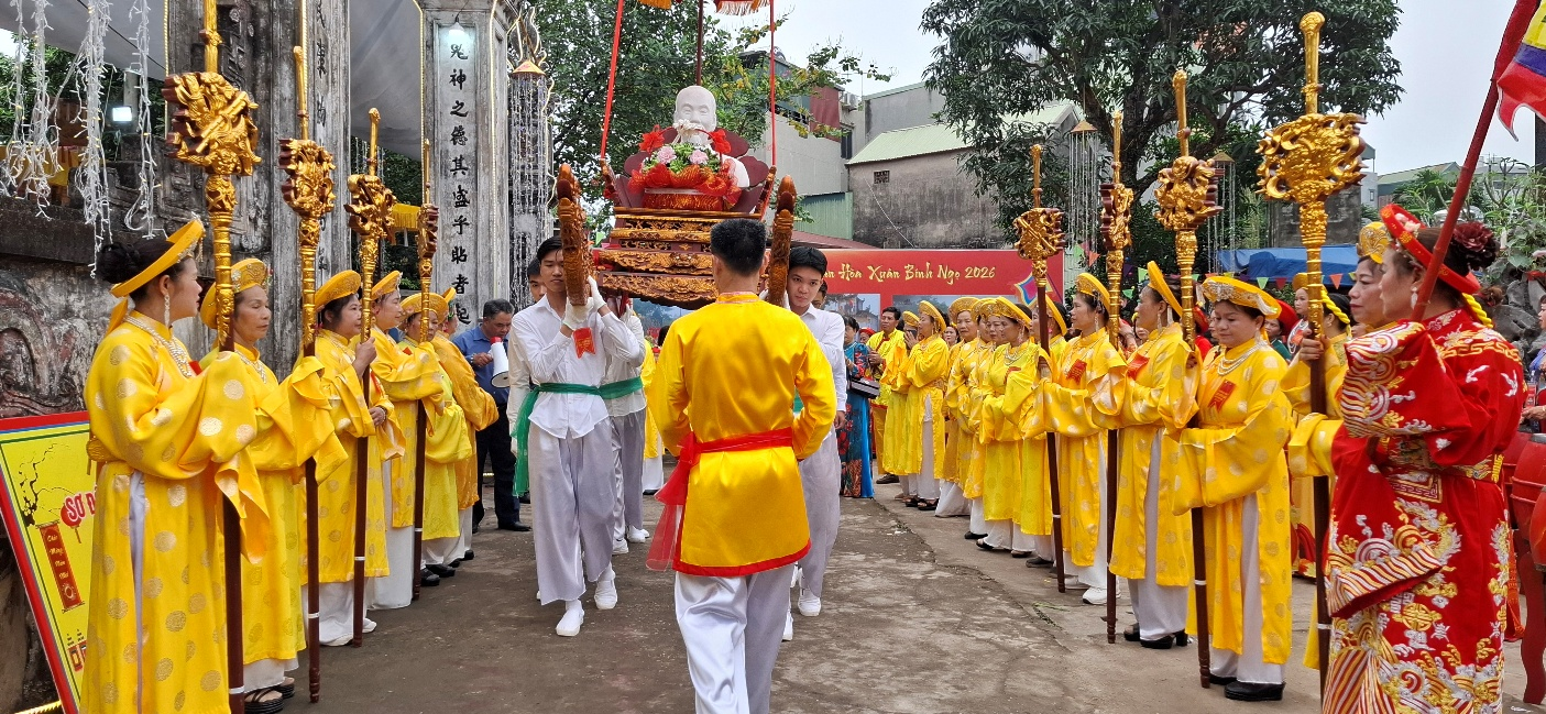 Lễ hội làng Nhân Hòa 2026: Khẳng định sức mạnh cộng đồng và nét đẹp văn hóa truyền thống