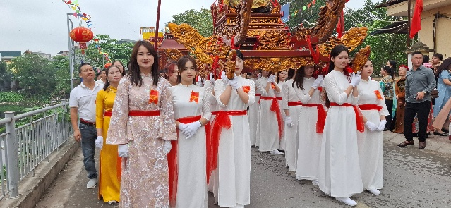 Lễ hội làng Nhân Hòa 2026: Khẳng định sức mạnh cộng đồng và nét đẹp văn hóa truyền thống