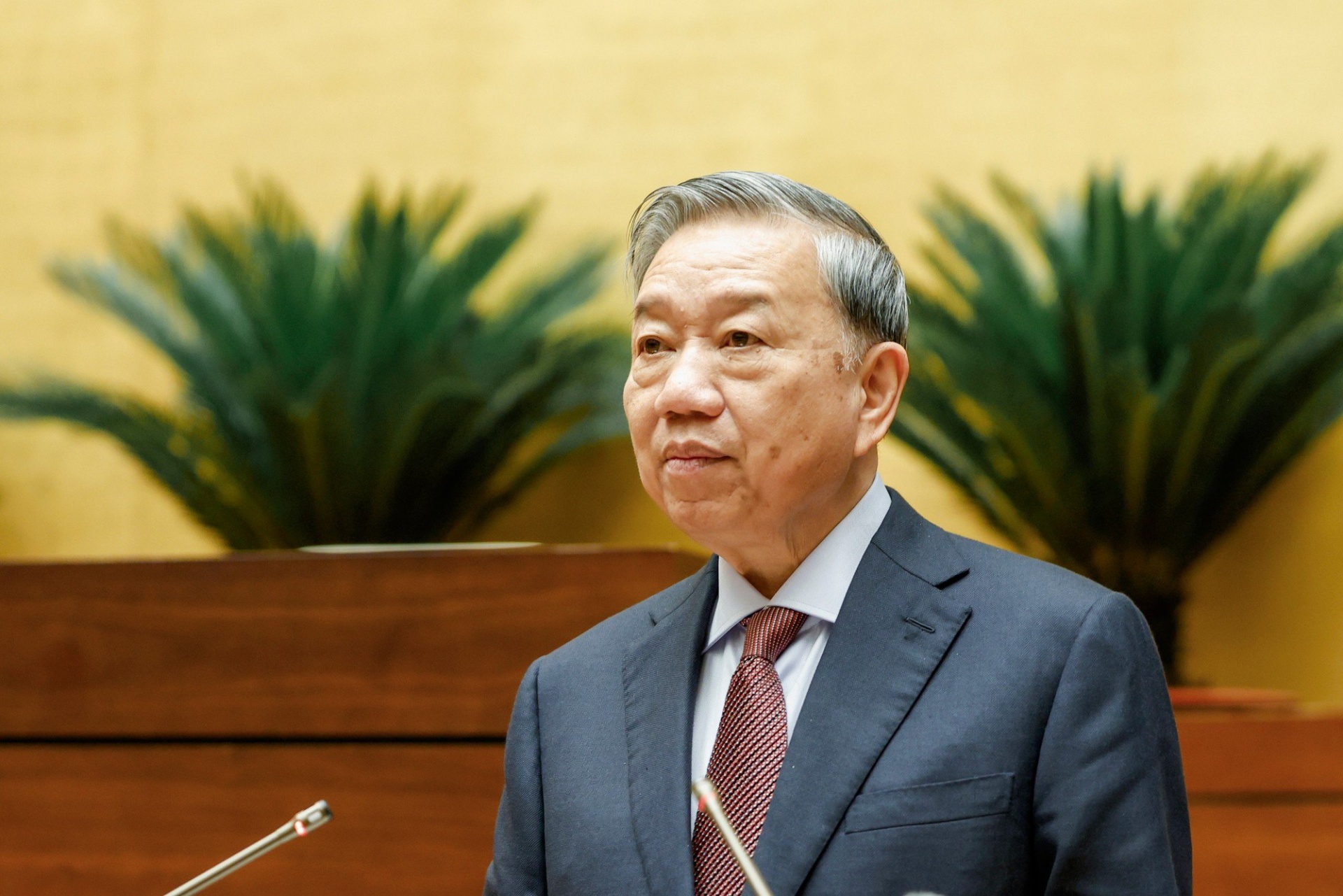 Phát biểu của Tổng Bí thư Tô Lâm tại Hội nghị toàn quốc tổng kết công tác bầu cử