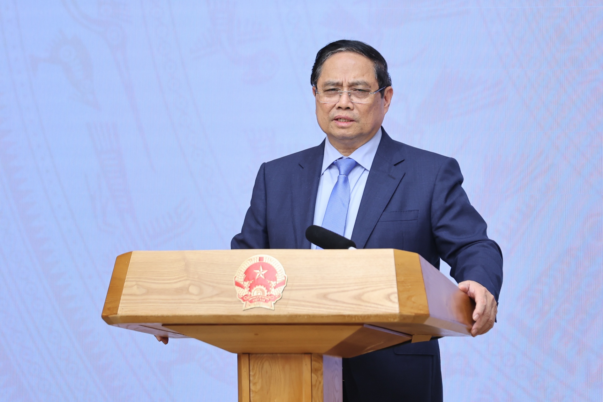 Thủ tướng Phạm Minh Chính chủ trì Hội nghị toàn quốc về phòng chống thiên tai