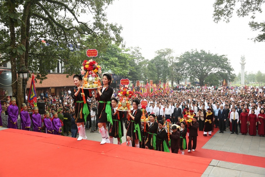 Phú Thọ: Phó Chủ tịch nước Võ Thị Ánh Xuân cùng nhiều lãnh đaọ Bộ, ngành dự lễ Khai hội Tây Thiên Phú Thọ: Phó Chủ tịch nước Võ Thị Ánh Xuân cùng nhiều lãnh đaọ Bộ, ngành dự lễ Khai hội Tây Thiên