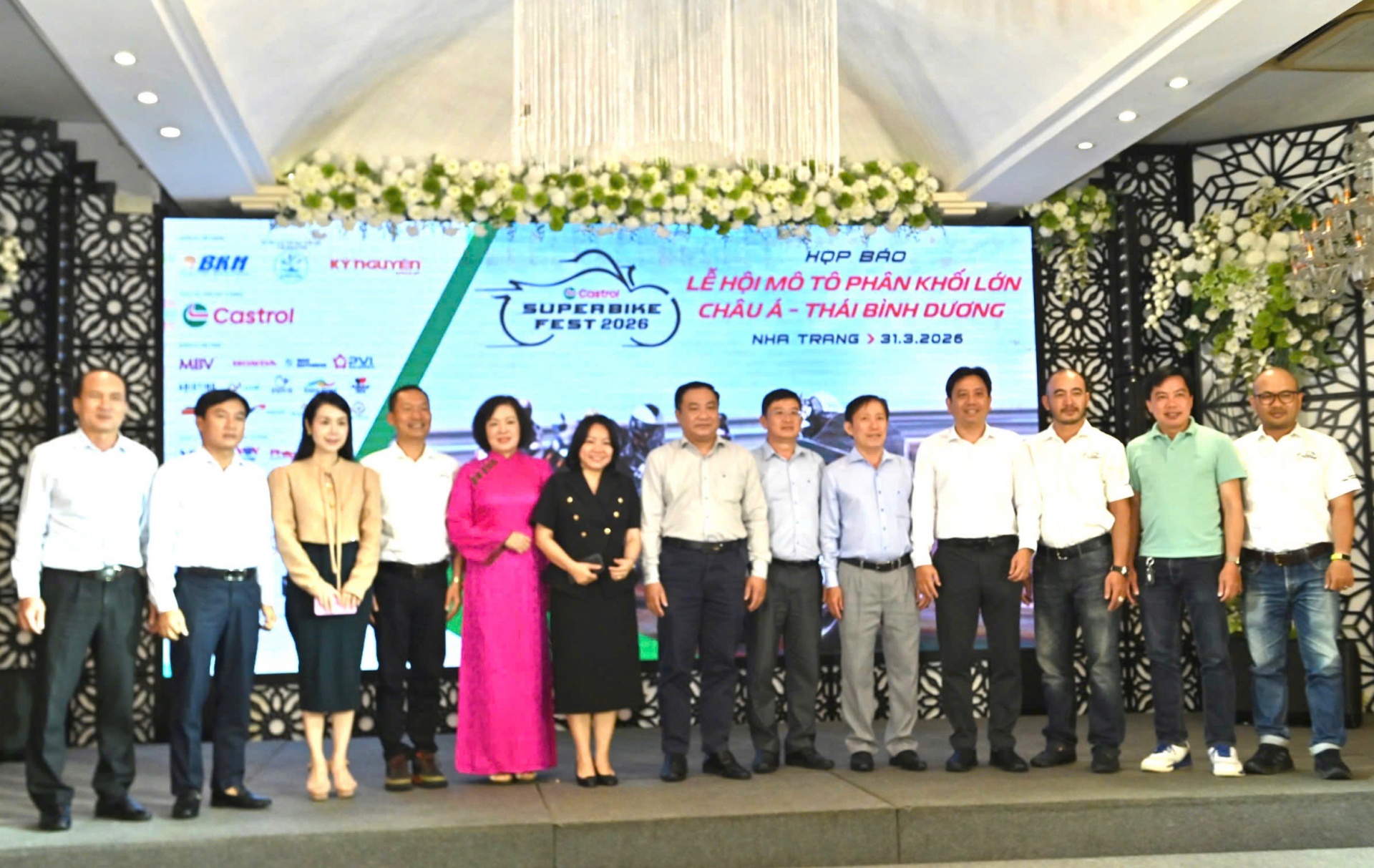 Lễ hội mô tô phân khối lớn Châu Á – Thái Bình Dương Castrol Superbike Fest 2026 được tổ chức tại Khánh Hòa