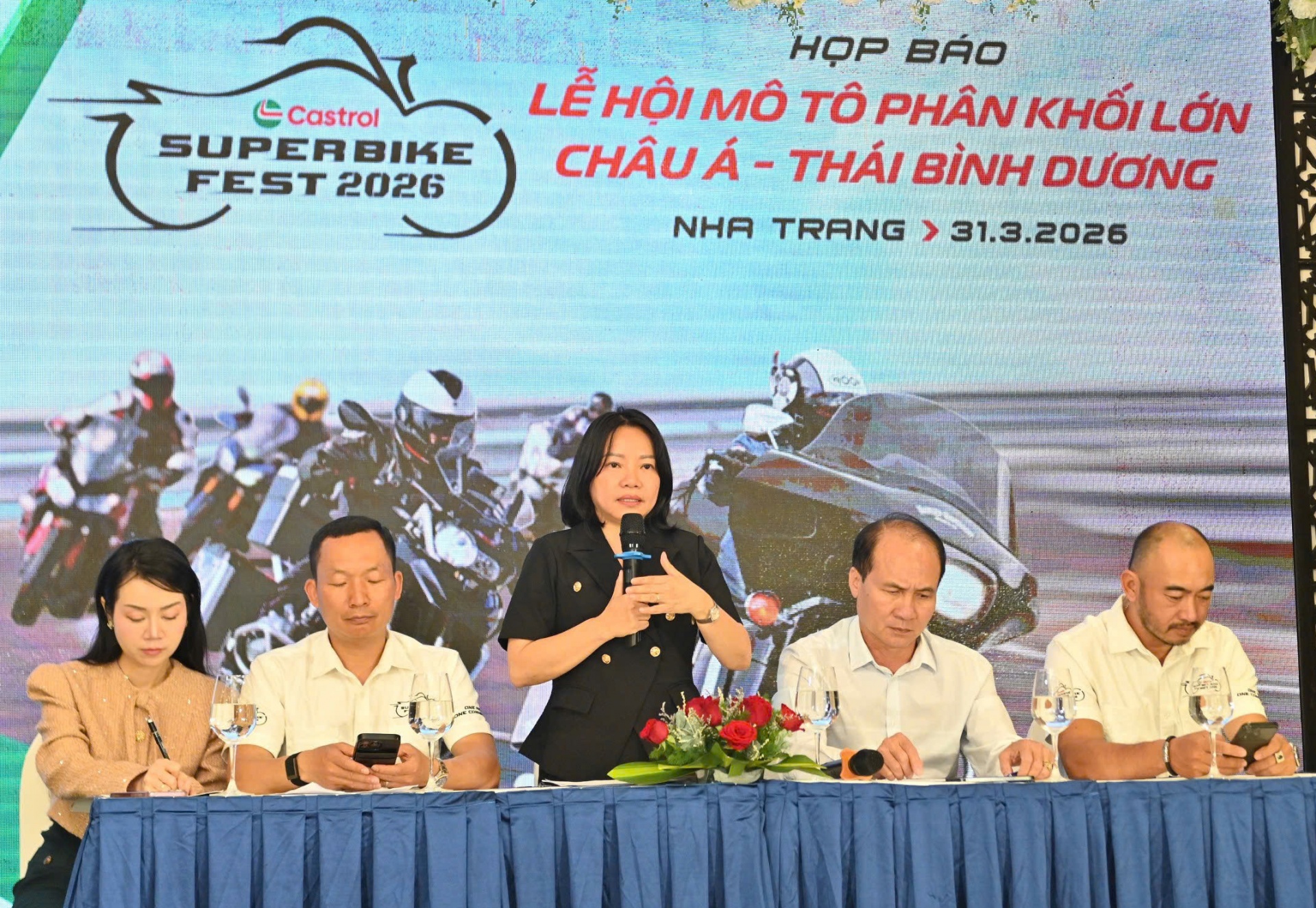 Lễ hội mô tô phân khối lớn Châu Á – Thái Bình Dương Castrol Superbike Fest 2026 được tổ chức tại Khánh Hòa