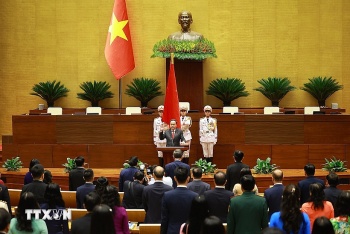 Thông qua Nghị quyết bầu ông Trần Thanh Mẫn làm Chủ tịch Quốc hội khóa XVI