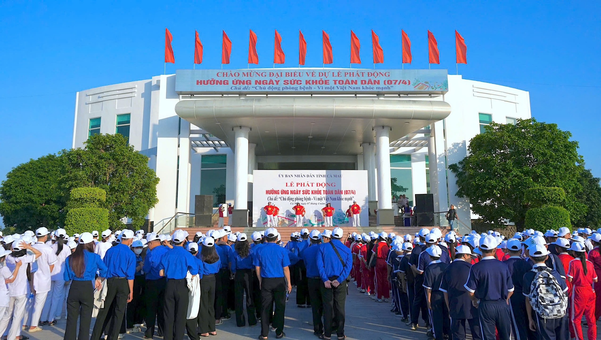 Cà Mau hưởng ứng Ngày Sức khỏe toàn dân