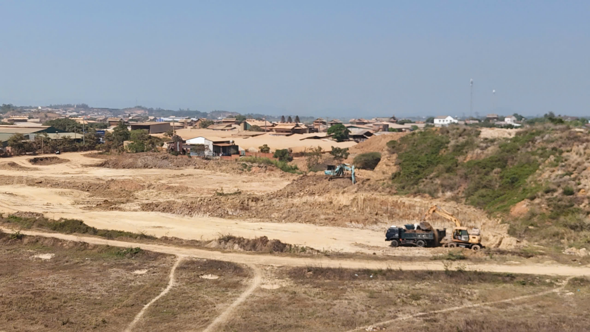 Đất tập kết làm gạch chưa sử dụng hết