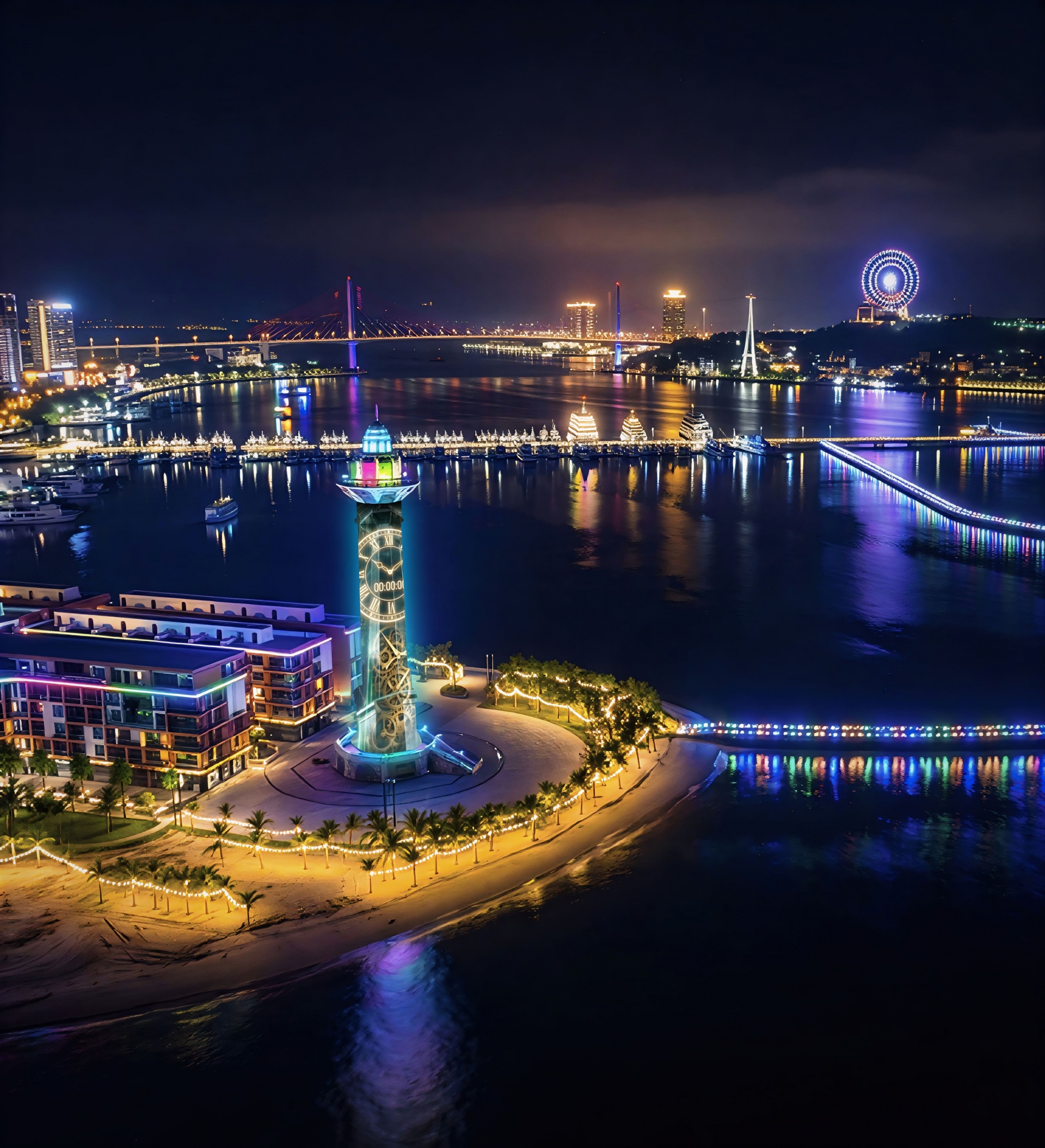 undefined 3D Mapping “Long Vân Khánh Hội’ tái hiện vịnh kỳ quan trên Ngọn Hải Đăng sáng nhất Việt Nam