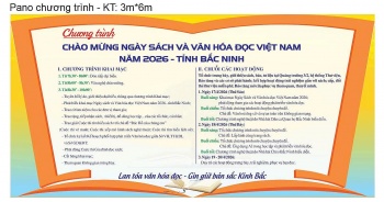 Bắc Ninh tổ chức Ngày Sách và Văn hóa đọc Việt Nam năm 2026