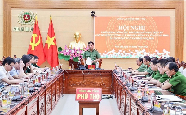 Phú Thọ: Bảo đảm trật tự, an toàn giao thông trong dịp Giỗ Tổ Hùng Vương 2026