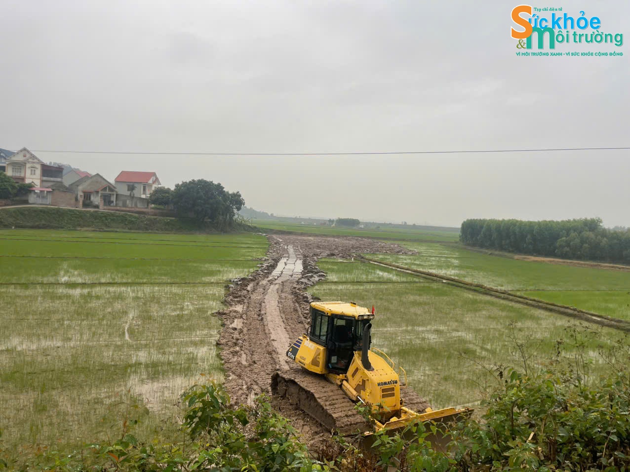 Bắc Ninh: Dấu hiệu hủy hoại, san lấp trái phép đất nông nghiệp quy mô lớn tại xã Cẩm Lý?