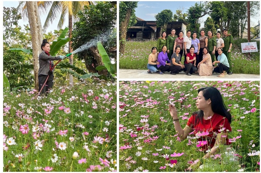 Lan tỏa “Vạn sắc hoa”, tô điểm diện mạo nông thôn Điện Biên