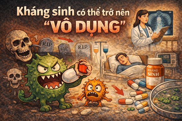 khang sinh co the tro nen vo dung hiem hoa tu thoi quen dung thuoc sai cach tai viet nam