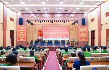 Phú Thọ: Hàng trăm cán bộ, chiến sĩ Công an tỉnh tham gia hiến máu