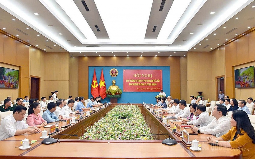 Tăng cường liên kết vùng, mở rộng không gian phát triển bền vững giữa Tuyên Quang và Phú Thọ