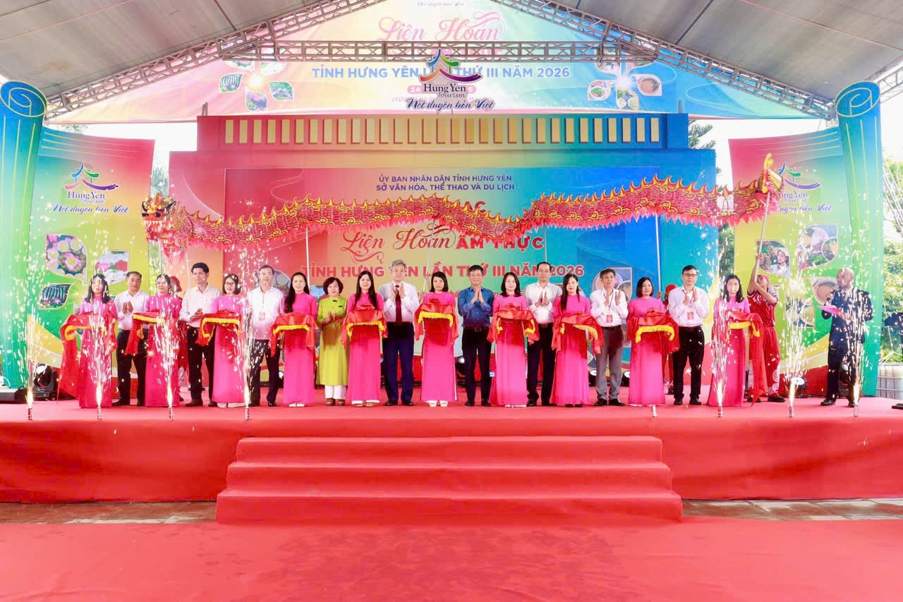 Khai mạc Liên hoan Ẩm thực tỉnh Hưng Yên lần thứ III năm 2026