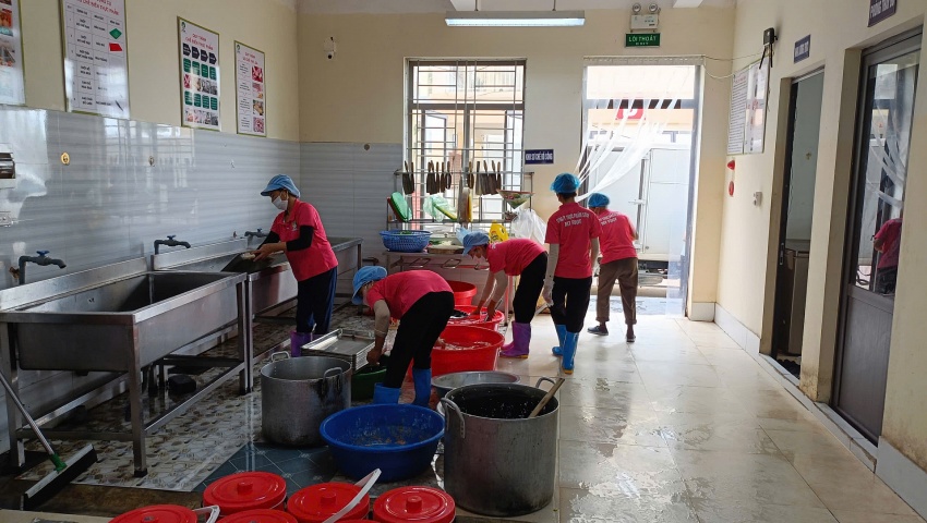 Xã Hoàng An (Phú Thọ) siết chặt an toàn thực phẩm học đường, bảo vệ sức khỏe học sinh