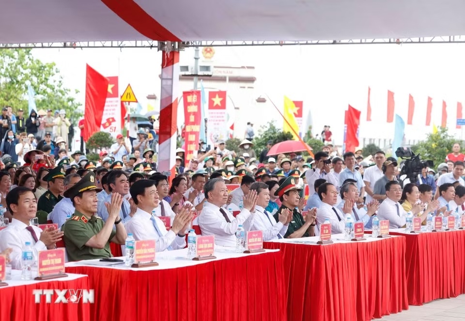 Tổng Bí thư, Chủ tịch nước Tô Lâm dự Lễ thượng cờ 