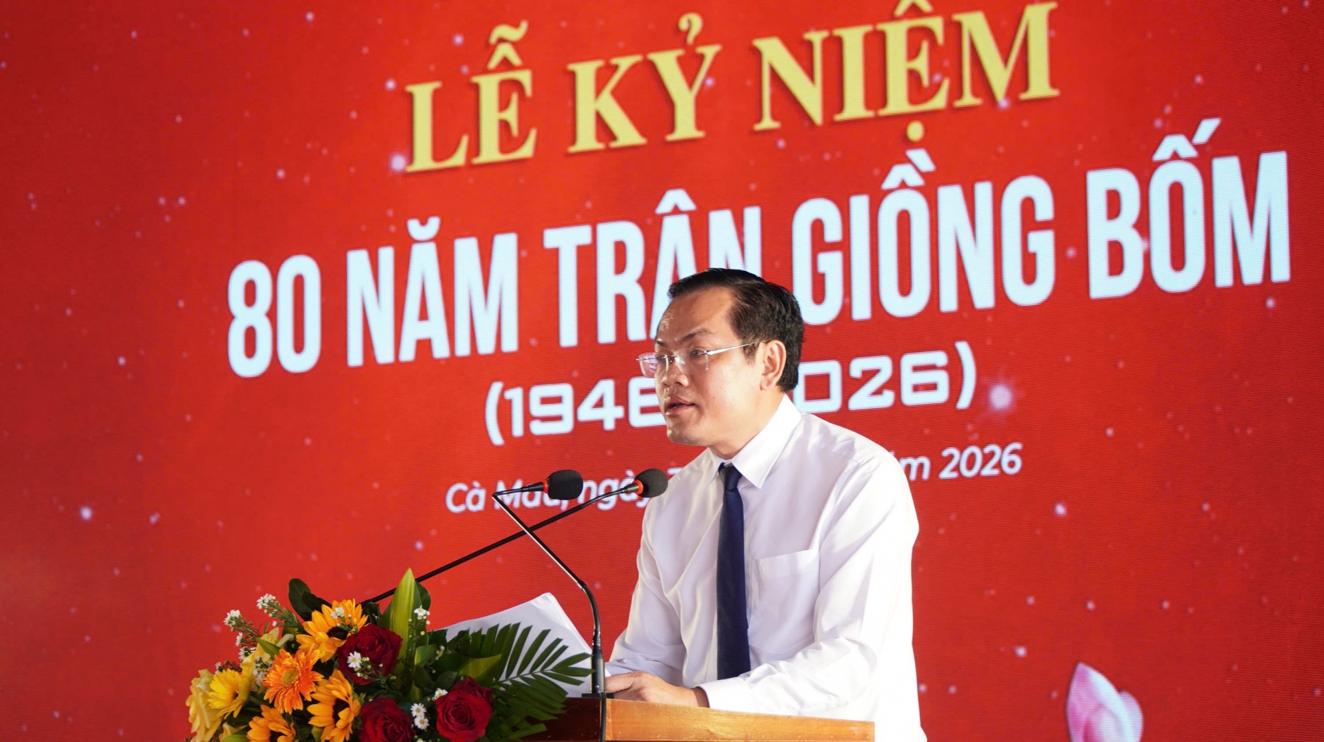 Cà Mau kỷ niệm 80 năm Trận Giồng Bốm, tri ân và phát huy truyền thống