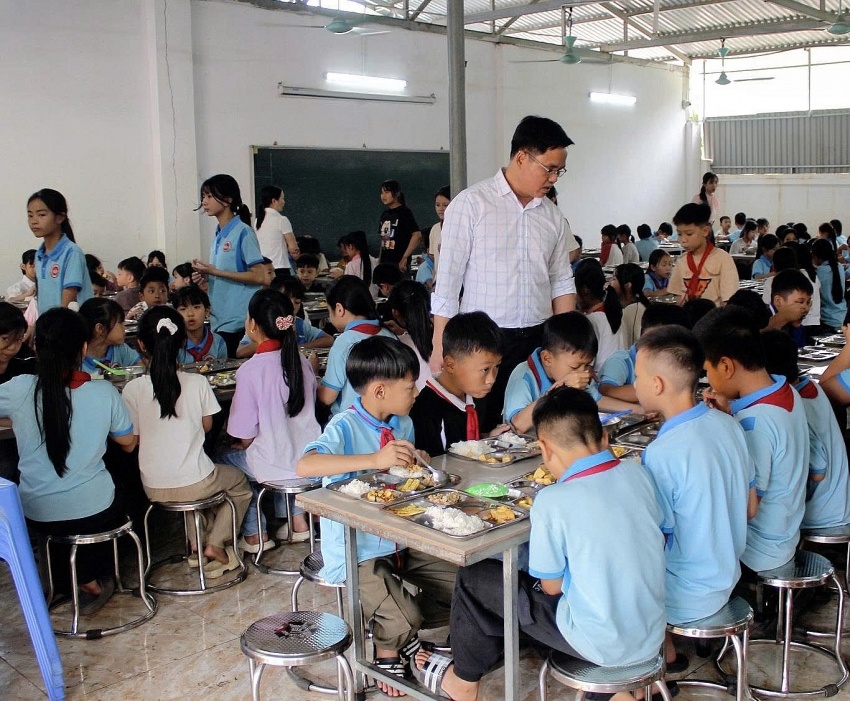 Xã Sơn Đông( Phú Thọ): “Lá chắn” an toàn thực phẩm tại lớp ăn bán trú Xã Sơn Đông( Phú Thọ): “Lá chắn” an toàn thực phẩm tại lớp ăn bán trú