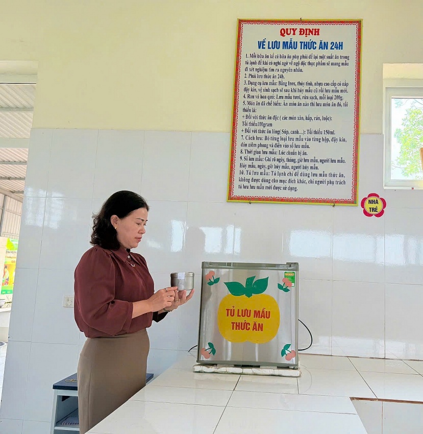 Xã Sơn Đông( Phú Thọ): “Lá chắn” an toàn thực phẩm tại lớp ăn bán trú Xã Sơn Đông( Phú Thọ): “Lá chắn” an toàn thực phẩm tại lớp ăn bán trú