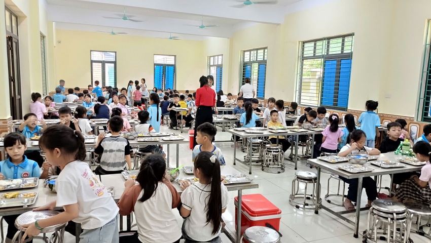 Xã Sơn Đông( Phú Thọ): “Lá chắn” an toàn thực phẩm tại lớp ăn bán trú Xã Sơn Đông( Phú Thọ): “Lá chắn” an toàn thực phẩm tại lớp ăn bán trú
