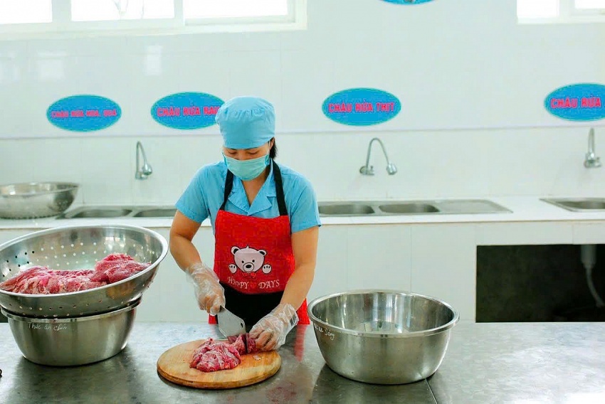 Xã Sơn Đông( Phú Thọ): “Lá chắn” an toàn thực phẩm tại lớp ăn bán trú Xã Sơn Đông( Phú Thọ): “Lá chắn” an toàn thực phẩm tại lớp ăn bán trú