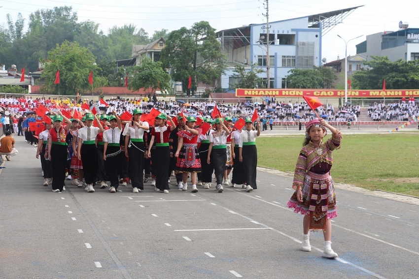 Quyết tâm giành thành tích cao tại Đại hội TDTT tỉnh Điện Biên lần thứ XII Quyết tâm giành thành tích cao tại Đại hội TDTT tỉnh Điện Biên lần thứ XII