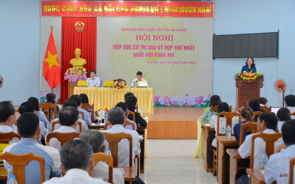 Cử tri An Giang quan tâm đến bảo vệ môi trường và ổn định sinh kế Cử tri An Giang quan tâm đến bảo vệ môi trường và ổn định sinh kế