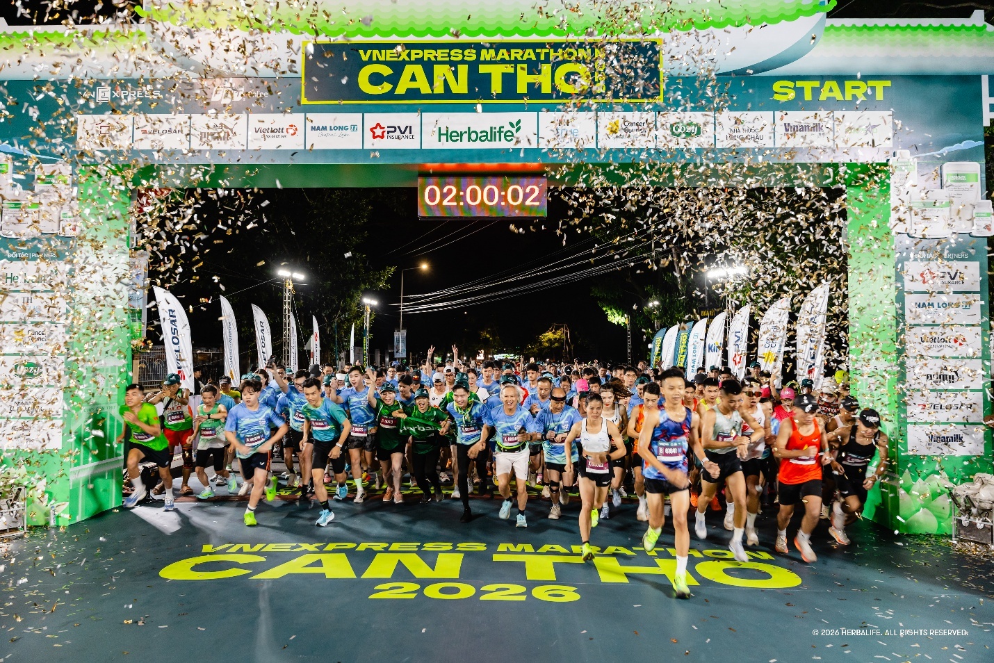 Herbalife Việt Nam tiếp tục đồng hành cùng Giải chạy VnExpress Marathon tại Thành phố Cần Thơ