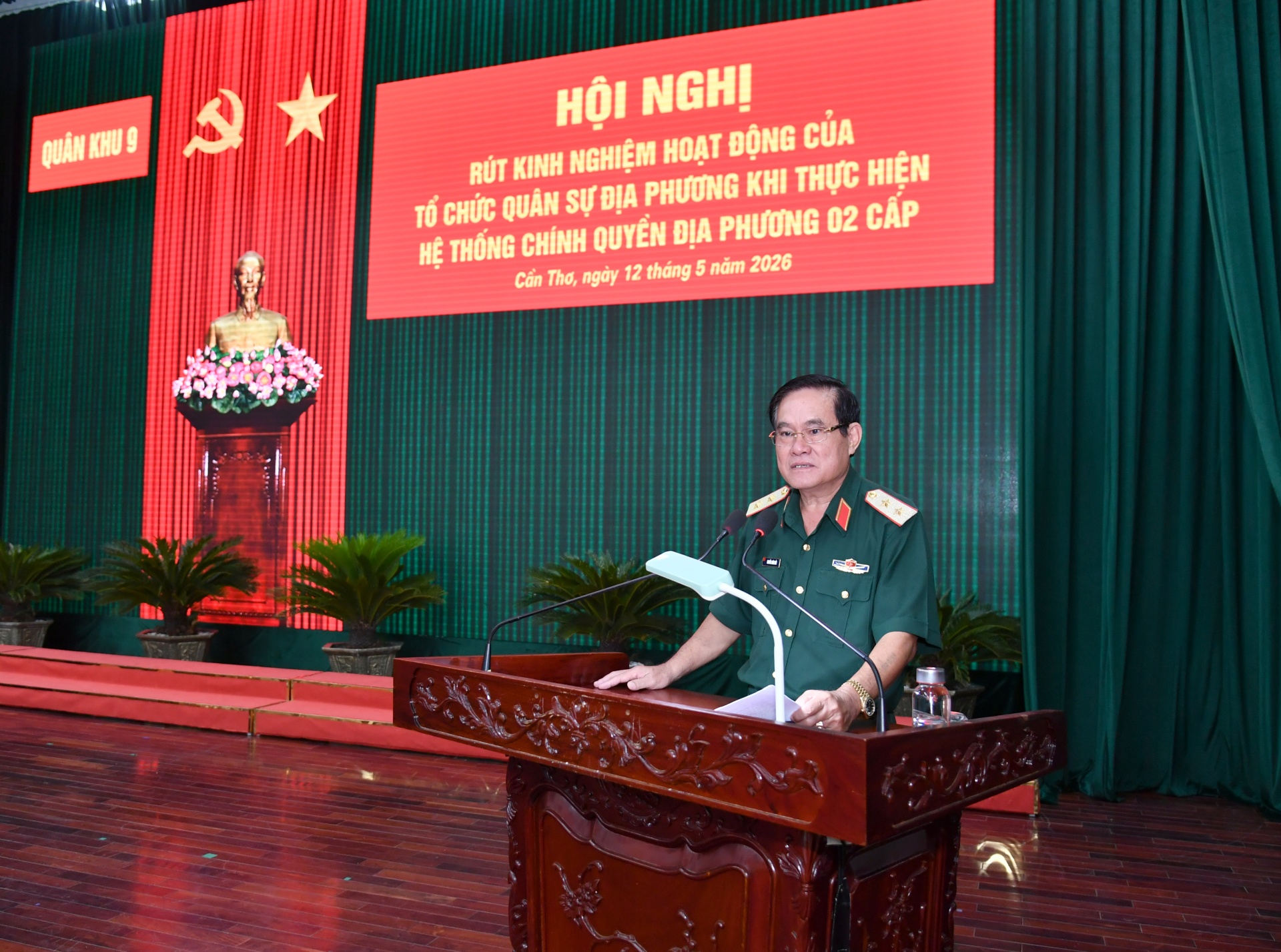 Quân khu 9: Nâng cao chất lượng hoạt động quân sự địa phương theo mô hình chính quyền 2 cấp