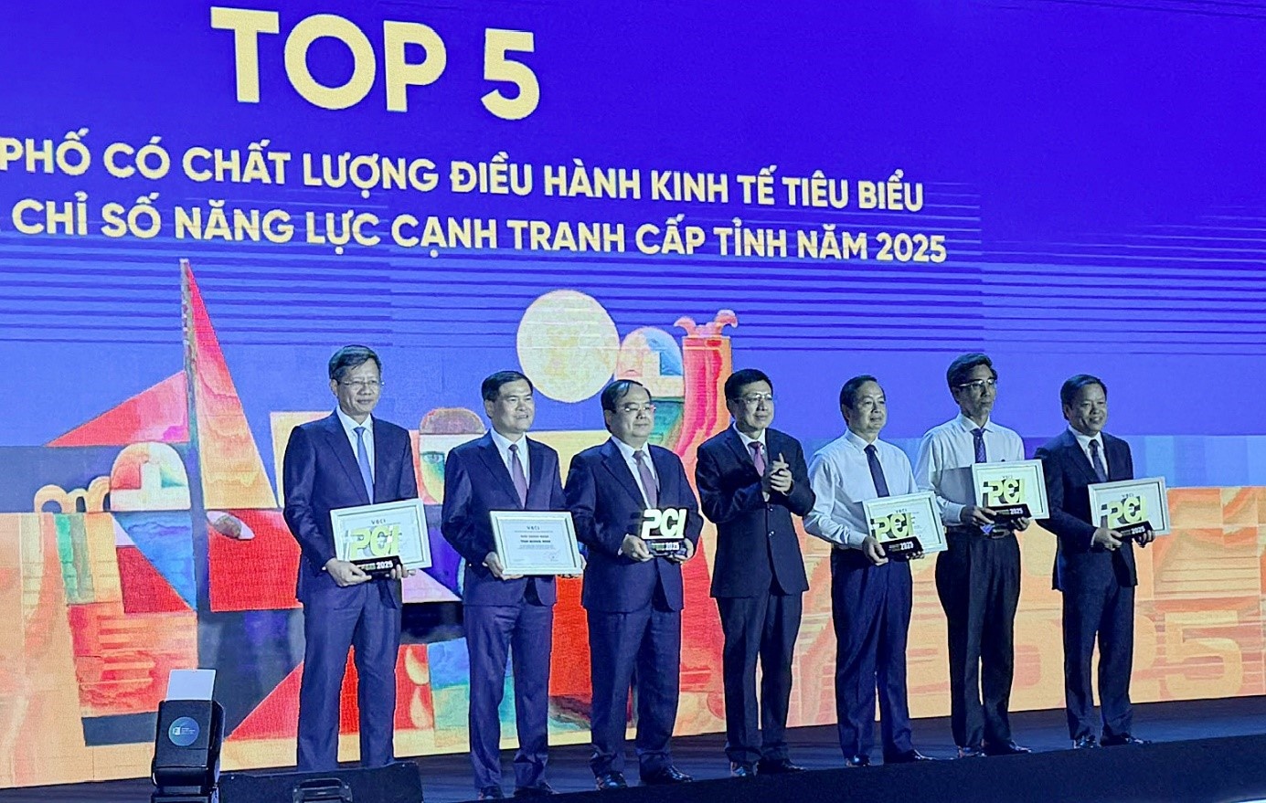 Phú Thọ là 1 trong 5 địa phương có chất lượng điều hành kinh tế xuất sắc nhất cả nước năm 2025