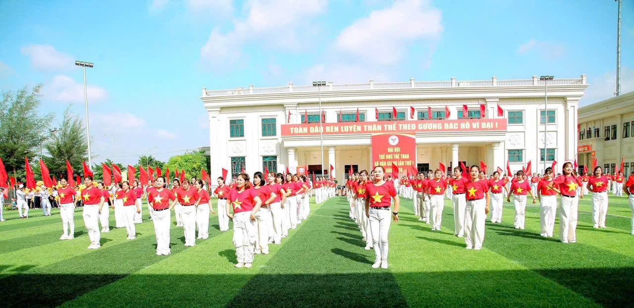 Xã Văn Giang (Hưng Yên) khai mạc Đại hội Thể dục thể thao lần thứ I