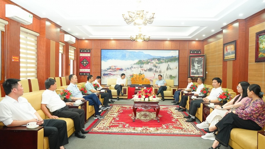 Phường Sa Pa và xã Phúc Thọ bắt tay hợp tác, mở hướng liên kết phát triển vùng