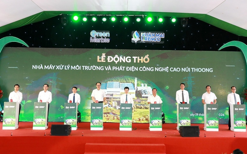 Hà Nội khởi công nhà máy điện rác Núi Thoong hơn 5.250 tỷ đồng, tăng năng lực bảo vệ môi trường Hà Nội khởi công nhà máy điện rác Núi Thoong hơn 5.250 tỷ đồng, tăng năng lực bảo vệ môi trường
